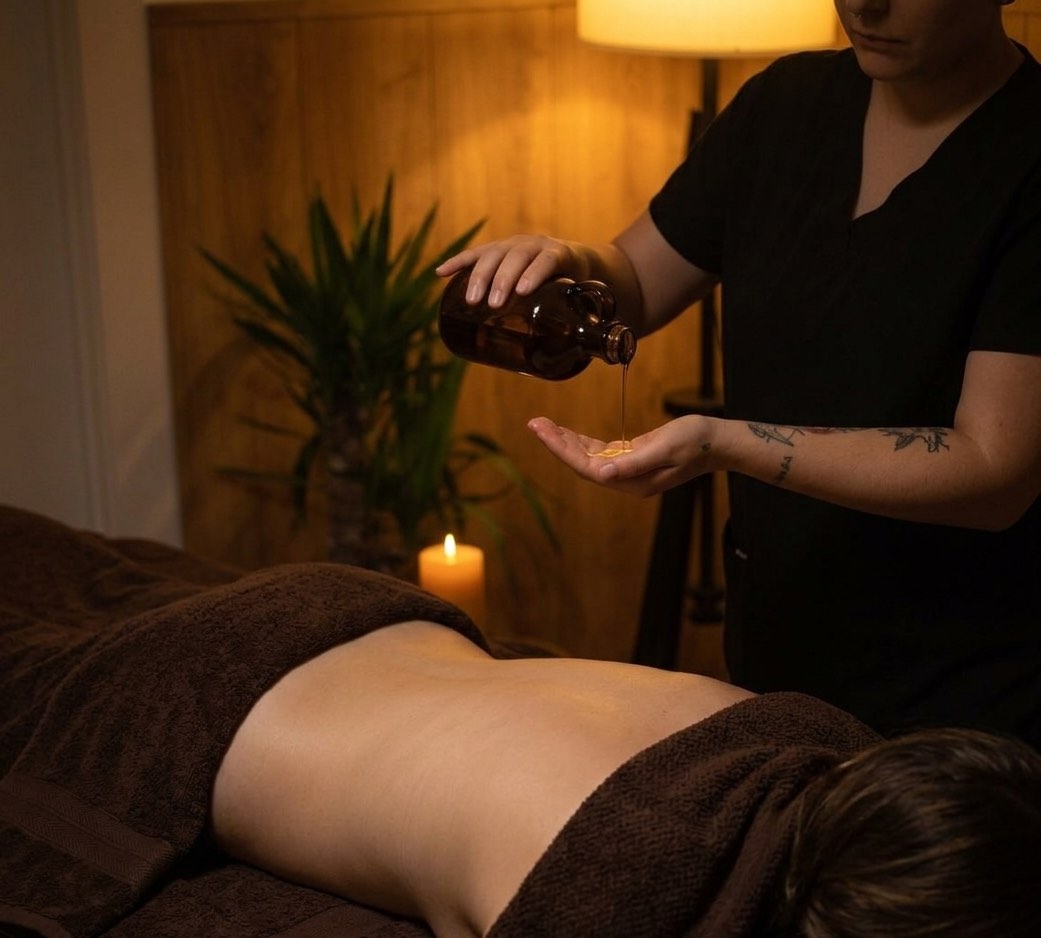 Persona disfrutando de ritual detox en HÛ spa en Santutxu Bilbao
