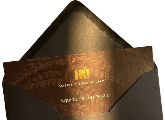 Tarjetas y bonos regalo masaje y tratamientos spa HÛ en Santutxu Bilbao